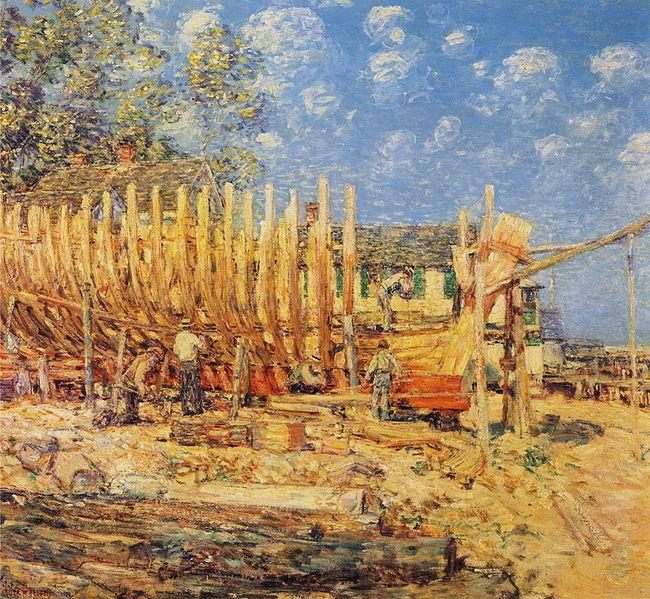 Childe Hassam Provincetown Spain oil painting art